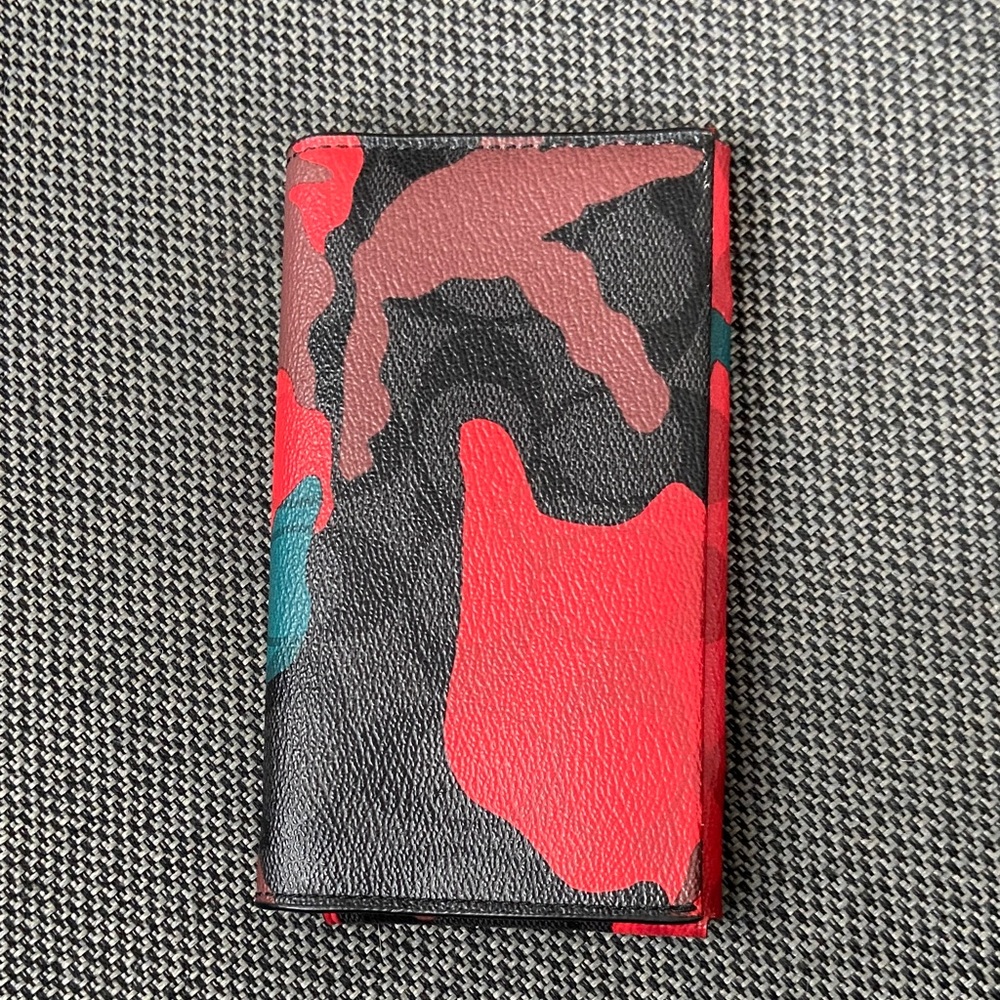 Coach Camo Coated Canvas Universal Phone Case
